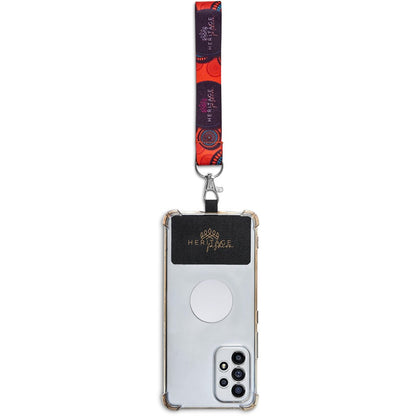 Altitude Rambler Single-Sided Sublimated Satin Wrist Phone Strap