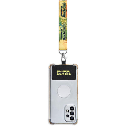 Altitude Rambler Single-Sided Sublimated Satin Wrist Phone Strap