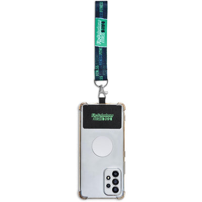 Altitude Rambler Single-Sided Sublimated Satin Wrist Phone Strap