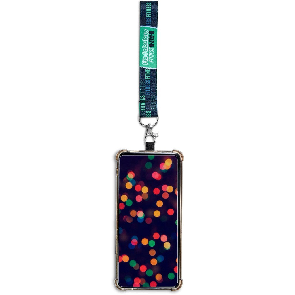 Altitude Rambler Single-Sided Sublimated Satin Wrist Phone Strap