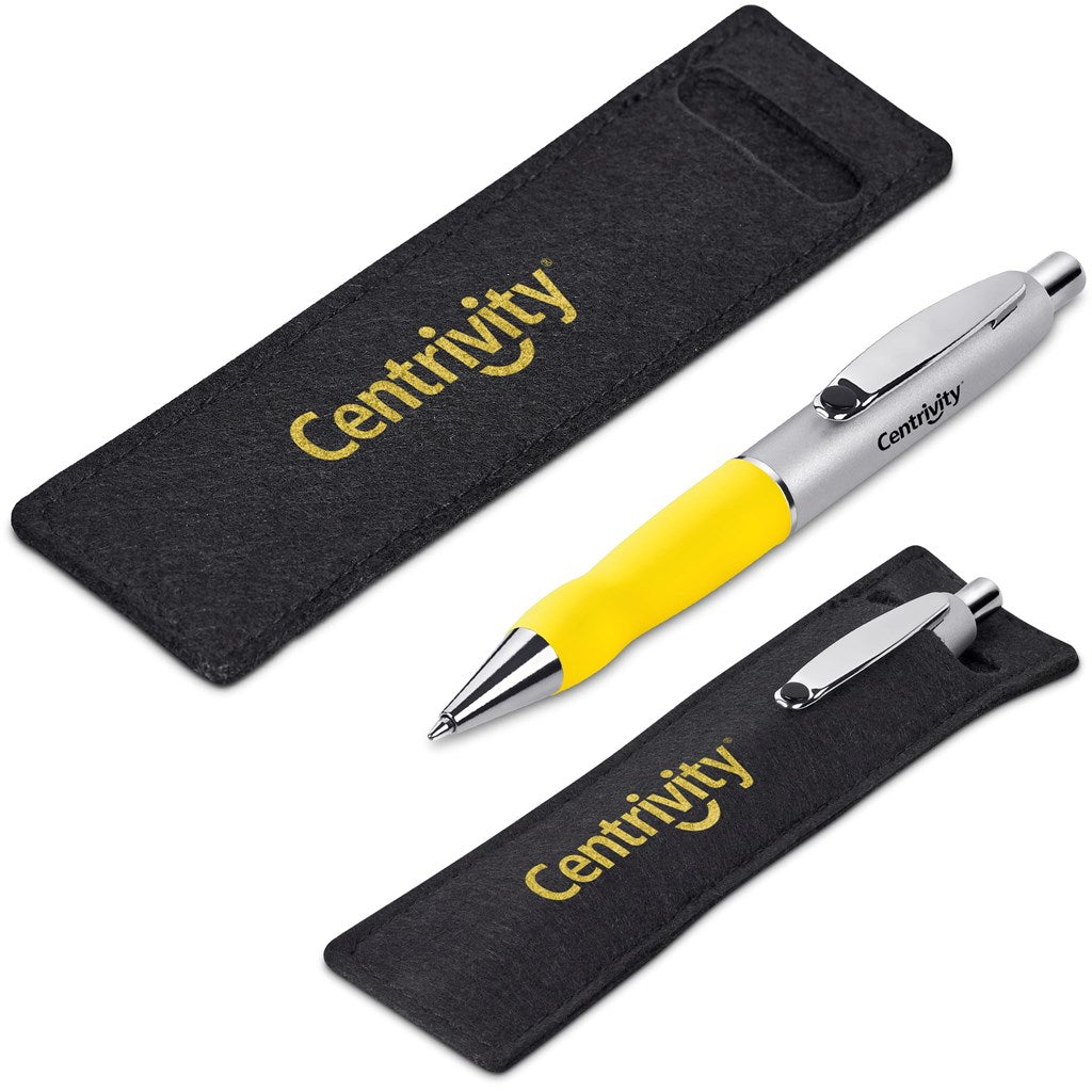 Altitude Turbo Tide Ball Pen in Felt Pouch