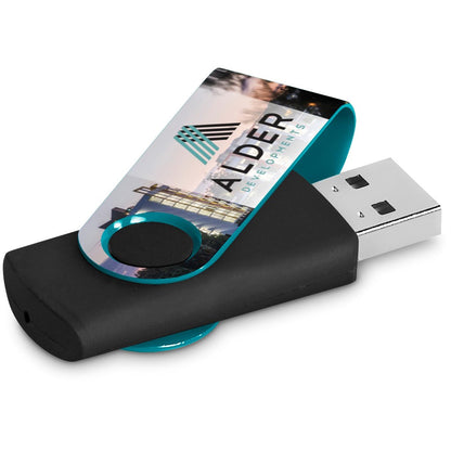Altitude Axis Gyro Black Flash Drive - 8GB