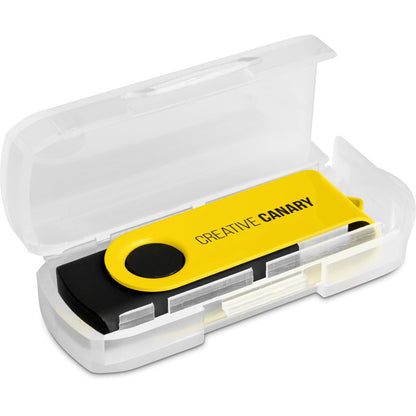 Altitude Axis Gyro Black Flash Drive - 8GB