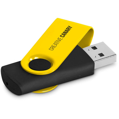 Altitude Axis Gyro Black Flash Drive - 8GB