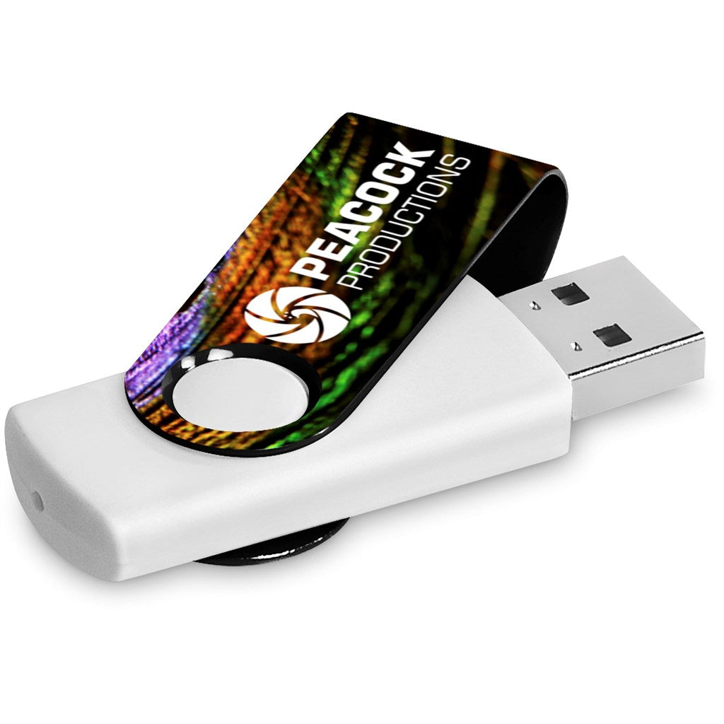 Altitude Axis Gyro White Flash Drive - 8GB