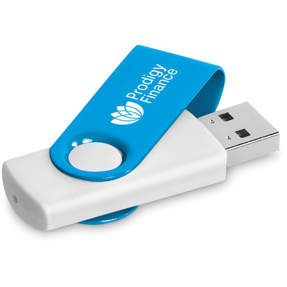 Altitude Axis Gyro White Flash Drive - 8GB