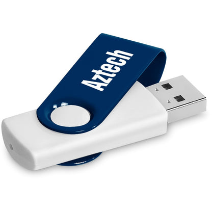 Altitude Axis Gyro White Flash Drive - 8GB