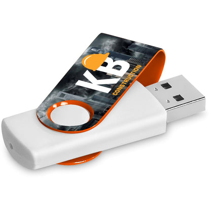 Altitude Axis Gyro White Flash Drive - 8GB