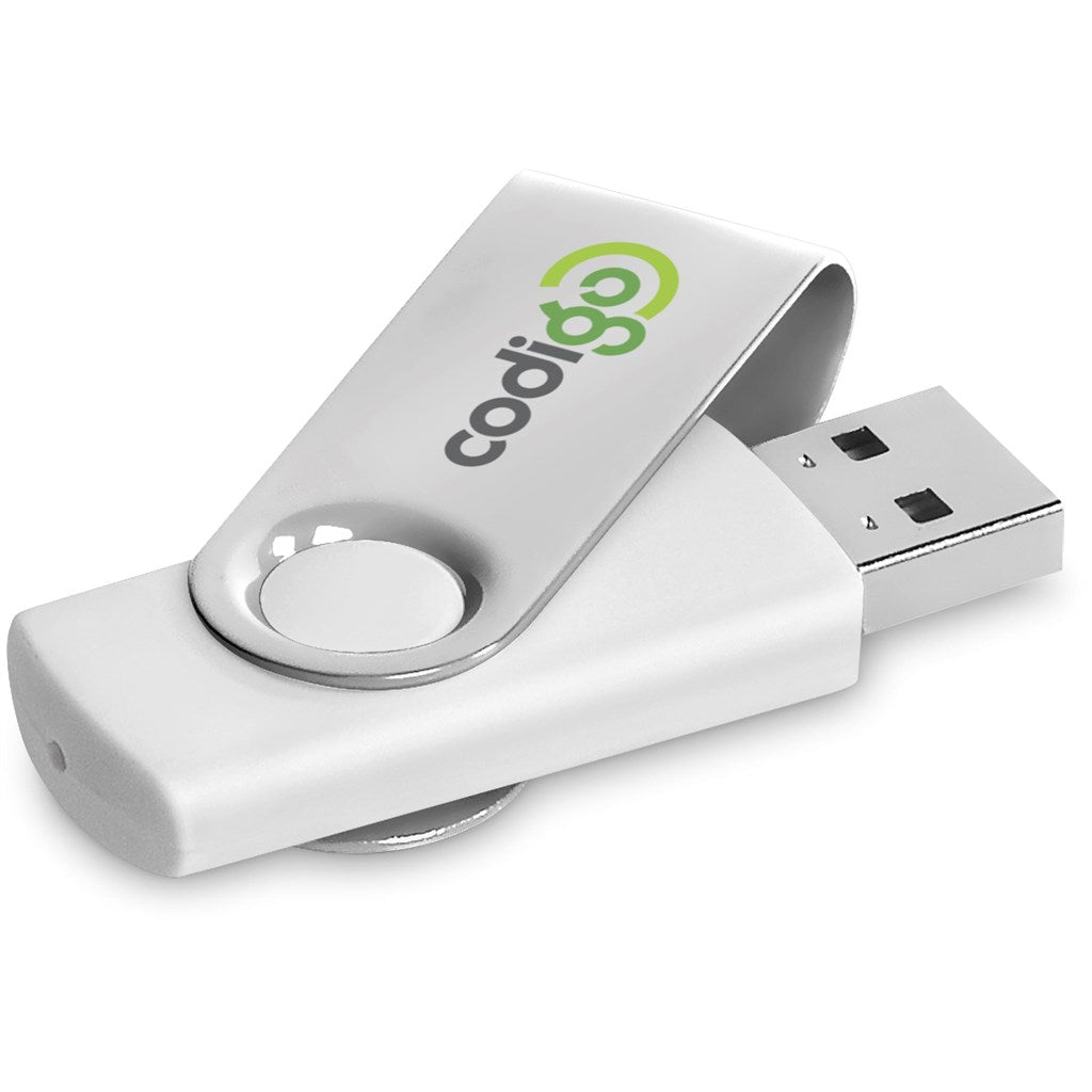Altitude Axis Gyro White Flash Drive - 8GB