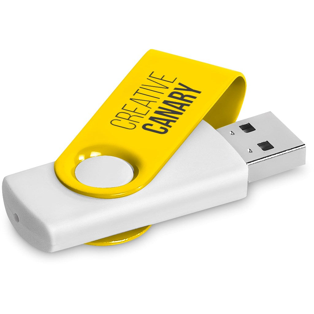 Altitude Axis Gyro White Flash Drive - 8GB