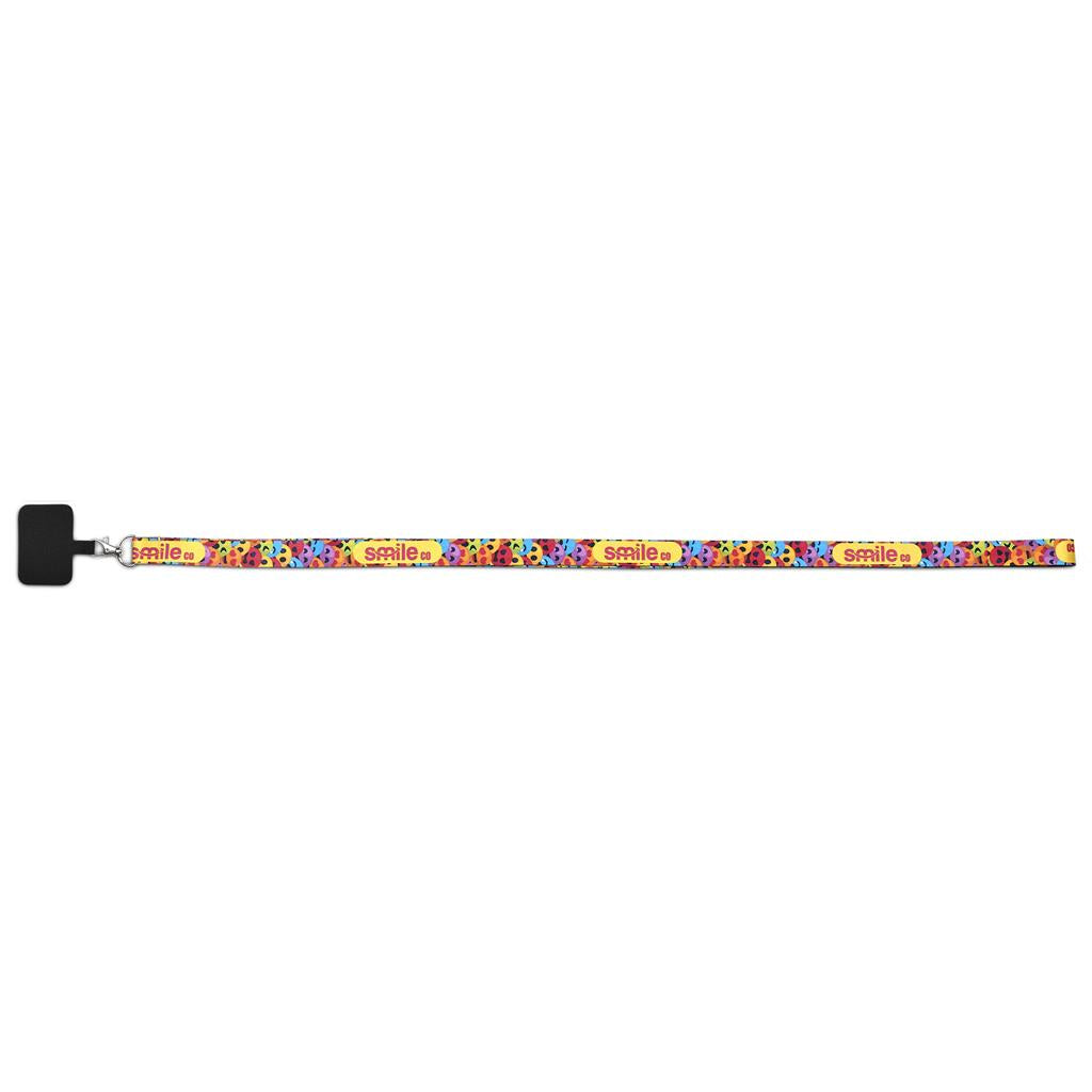 Altitude Turaco Double-Sided Sublimated Satin Crossbody Phone Strap