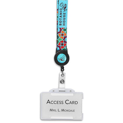 Altitude Badge Reel Double-Sided Sublimated Satin Lanyard