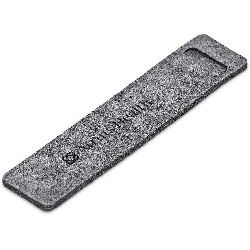 Sparkle Ball Pen In Felt Pouch