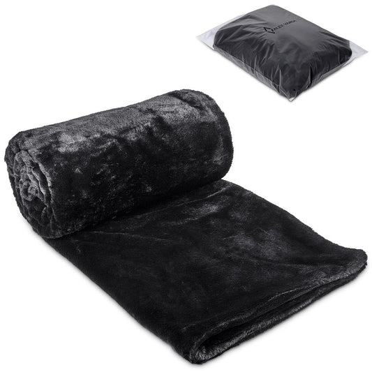 Alex Varga Palazzo Faux Fur Fleece Blanket