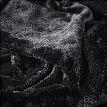 Alex Varga Palazzo Faux Fur Fleece Blanket