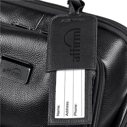Alex Varga Portofino Leather Laptop Bag