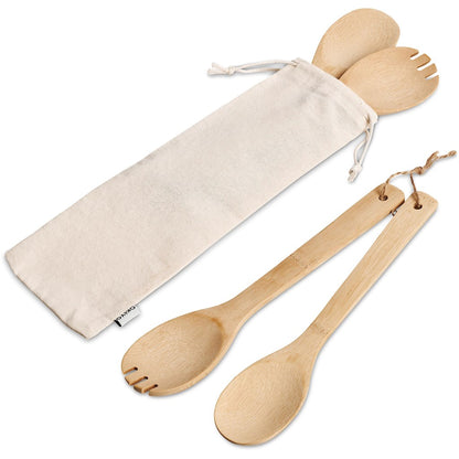 Okiyo Shinsen Bamboo Salad Servers