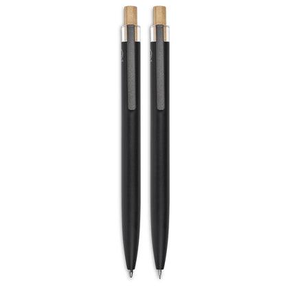 Okiyo Mimotu Ball Pen & Pencil Set - Black