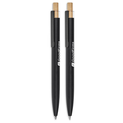 Okiyo Mimotu Ball Pen & Pencil Set - Black