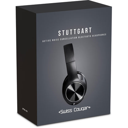 Swiss Cougar Stuttgart Active Noise-Cancelling Bluetooth Headphones