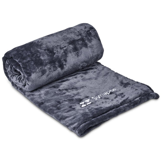 Serendipio Glacial Sherpa Fleece Blanket
