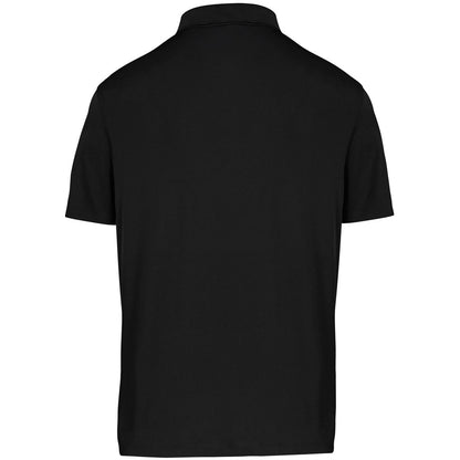 Mens Alex Varga Questana Seamless Golf Shirt - Black