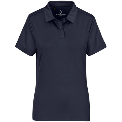 Ladies Alex Varga Questana Seamless Golf Shirt - Navy