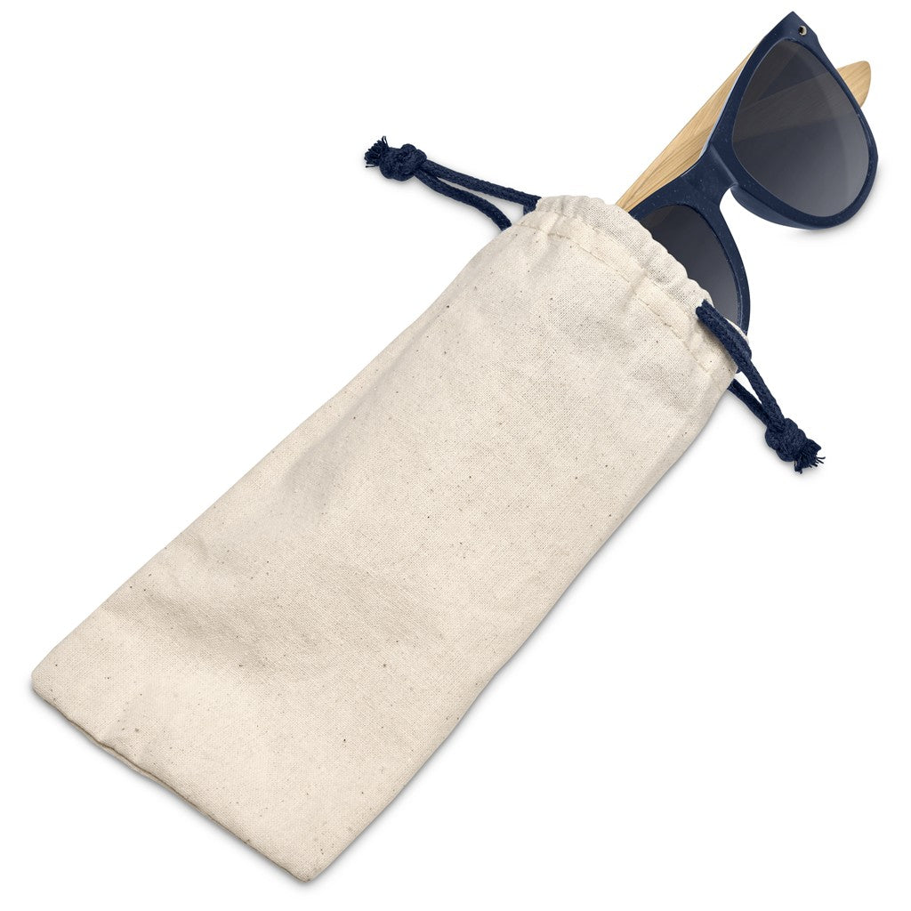 Okiyo Aoki Wheat Straw & Bamboo Sunglasses
