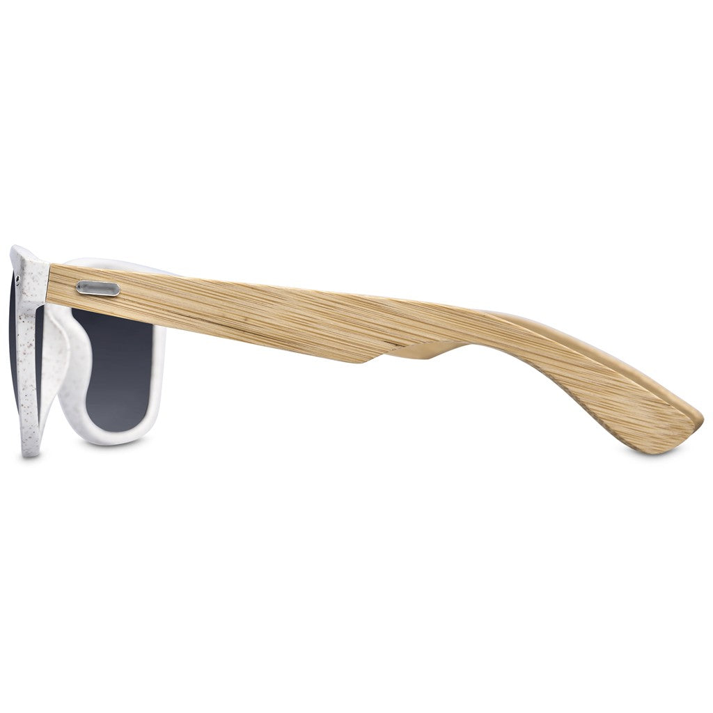 Okiyo Aoki Wheat Straw & Bamboo Sunglasses
