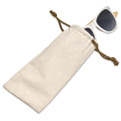 Okiyo Aoki Wheat Straw & Bamboo Sunglasses