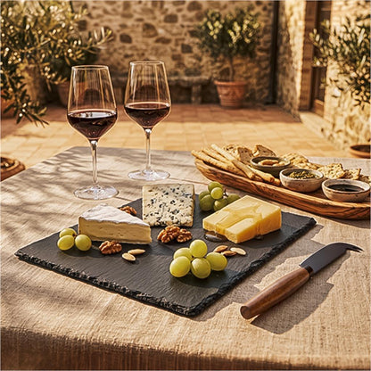 Andy Cartwright Clarens Slate Cheese Board Set