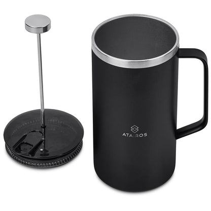 Alex Varga Rostov Stainless Steel Vacuum Coffee Plunger - 950ml