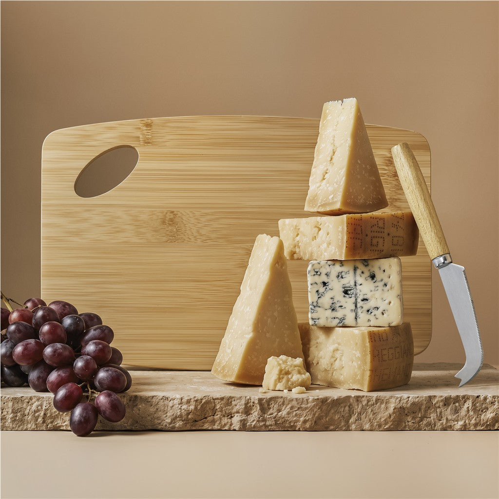Okiyo Edamu Bamboo Cheese Board Set