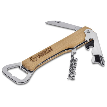 Okiyo Mitsu Bamboo Waiter’s Corkscrew