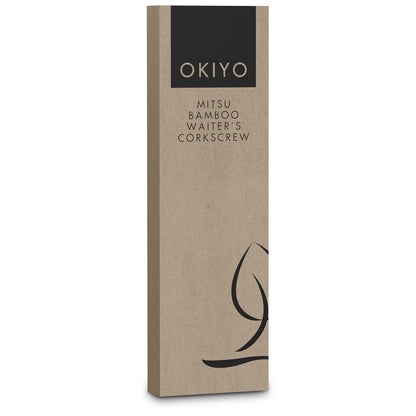 Okiyo Mitsu Bamboo Waiter’s Corkscrew