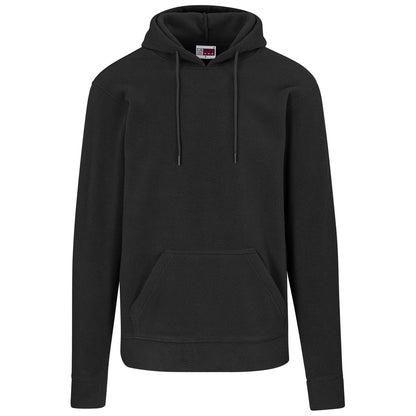 Mens Dawson Polar Fleece Hooded Sweater - Black