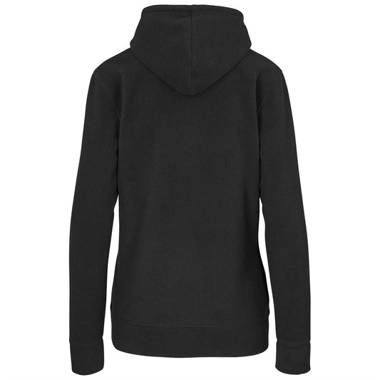 Ladies Dawson Polar Fleece Hooded Sweater - Black