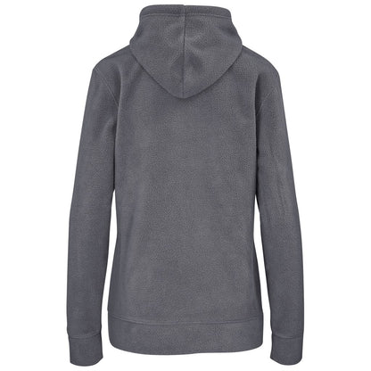 Ladies Dawson Polar Fleece Hooded Sweater - Charcoal