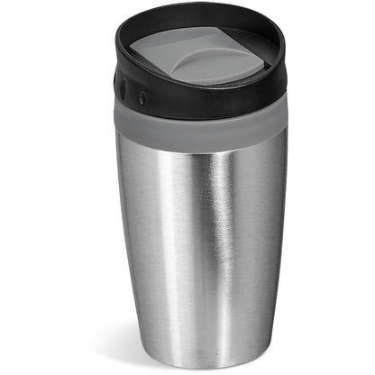 Altitude Vienna Stainless Steel & Plastic Double-Wall Tumbler - 300ml - Grey
