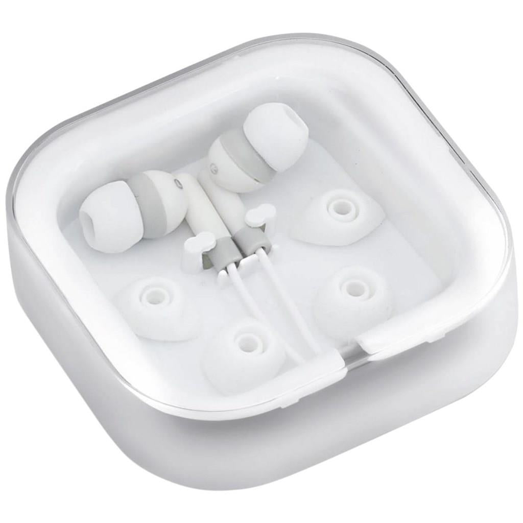 Altitude Grooves Earbuds - Solid White