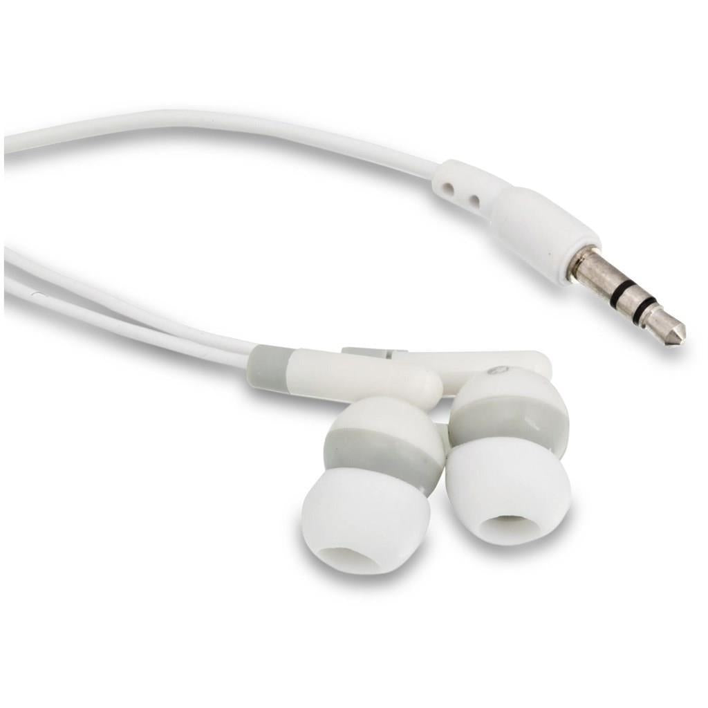 Altitude Grooves Earbuds - Solid White