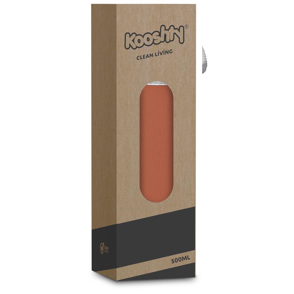 Kooshty Neo Glass Water Bottle - 500ml