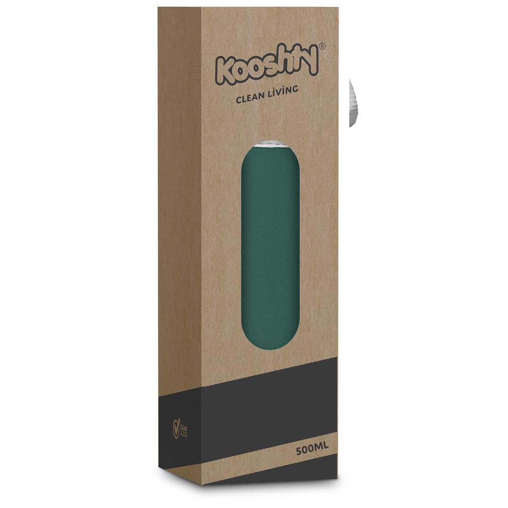 Kooshty Neo Glass Water Bottle - 500ml