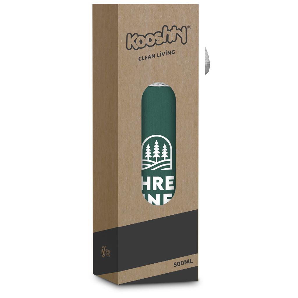 Kooshty Neo Glass Water Bottle - 500ml
