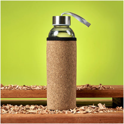 Kooshty Kork  Glass Water Bottle - 500ml
