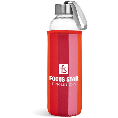 Kooshty Quirky Glass Water Bottle - 500ml
