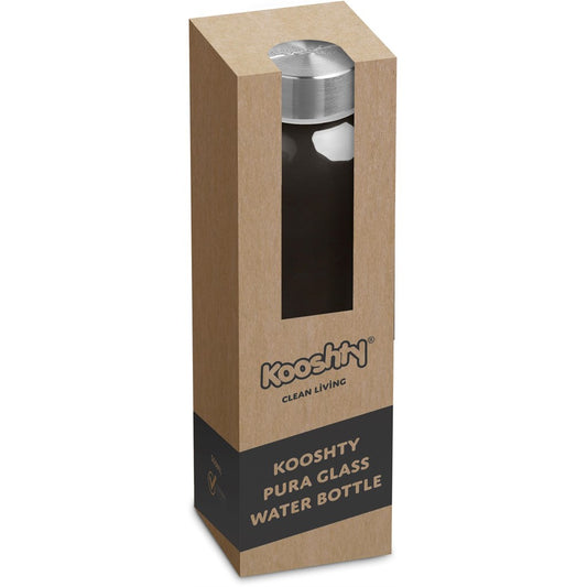 Kooshty Pura Glass Water Bottle - 500ML