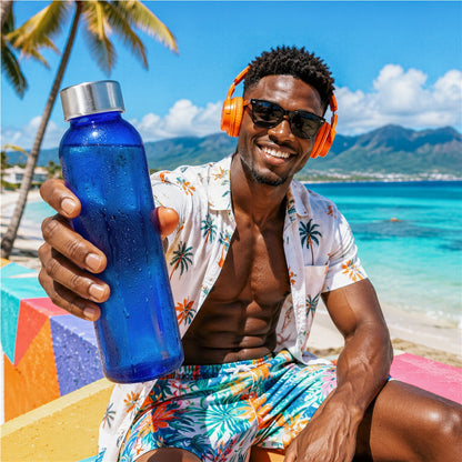 Kooshty Pura Glass Water Bottle - 500ML