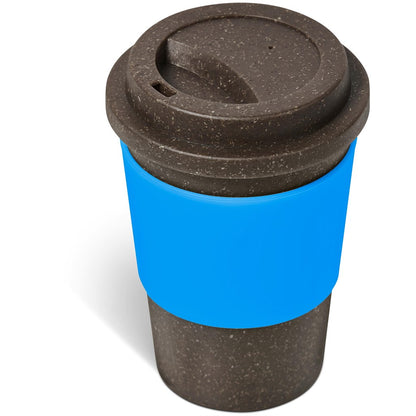 Kooshty Brown Bean Plastic Double-Wall Tumbler – 400ml