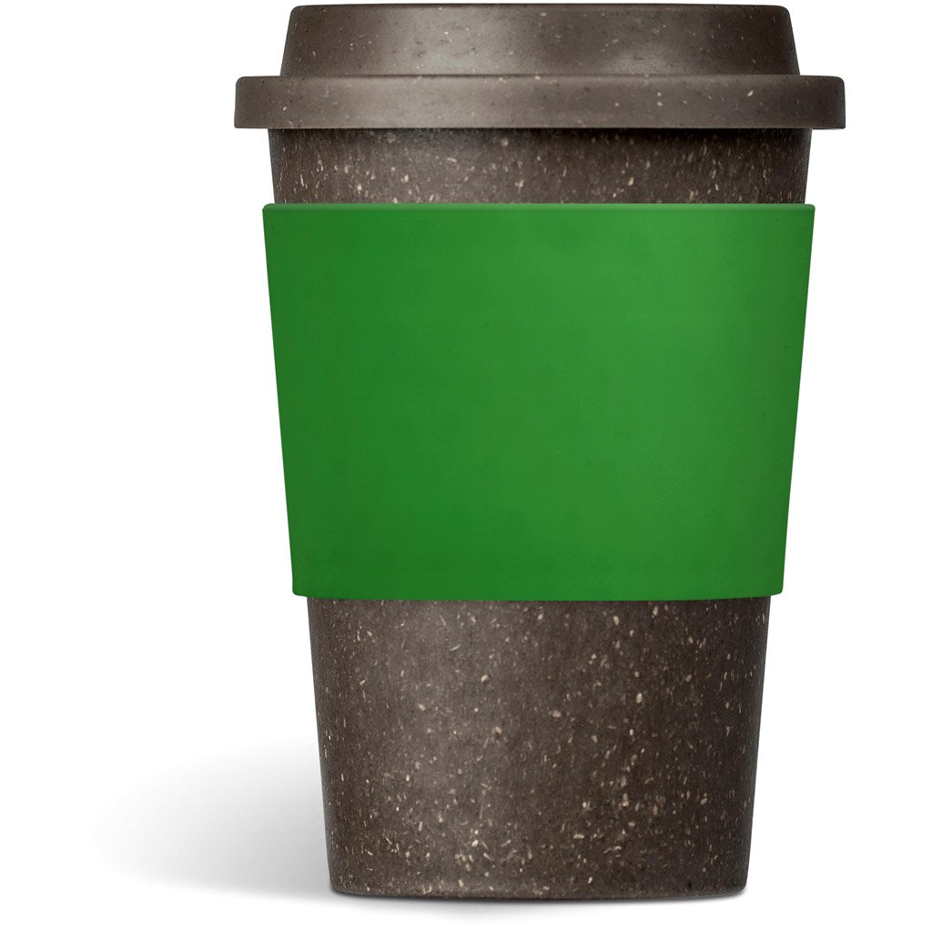 Kooshty Brown Bean Plastic Double-Wall Tumbler – 400ml